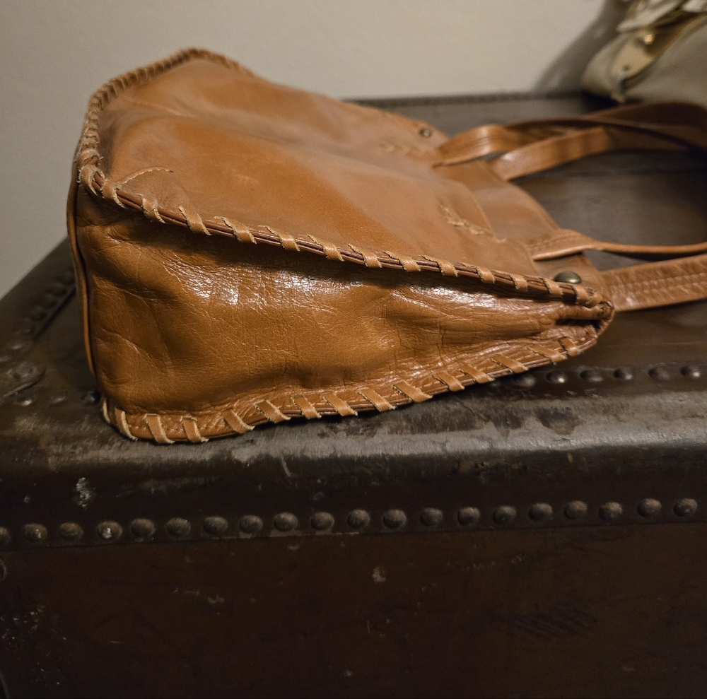HOBO Tan Leather Shoulder Bag - Picture 13 of 13